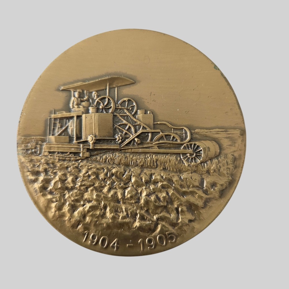 Vintage 1986 Caterpillar Holt No.77 Steam Crawler Belt Buckle Limited Edition